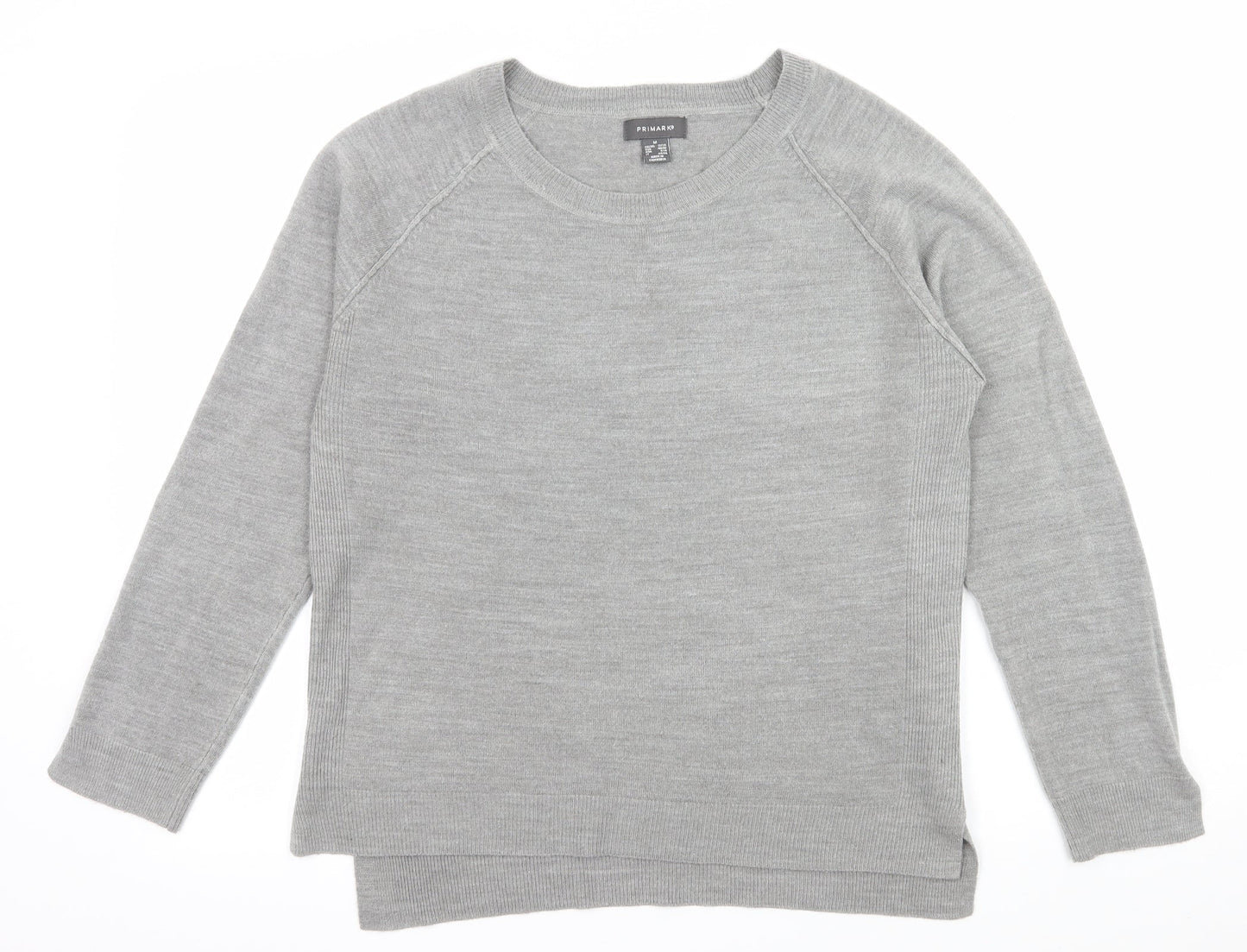 PPriamkr Womens Grey  Knit Pullover Jumper Size 12
