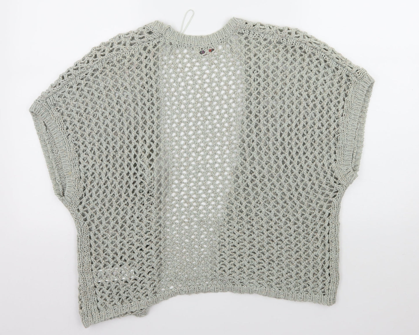 Peacocks Womens Green  Knit Cardigan Jumper Size 14