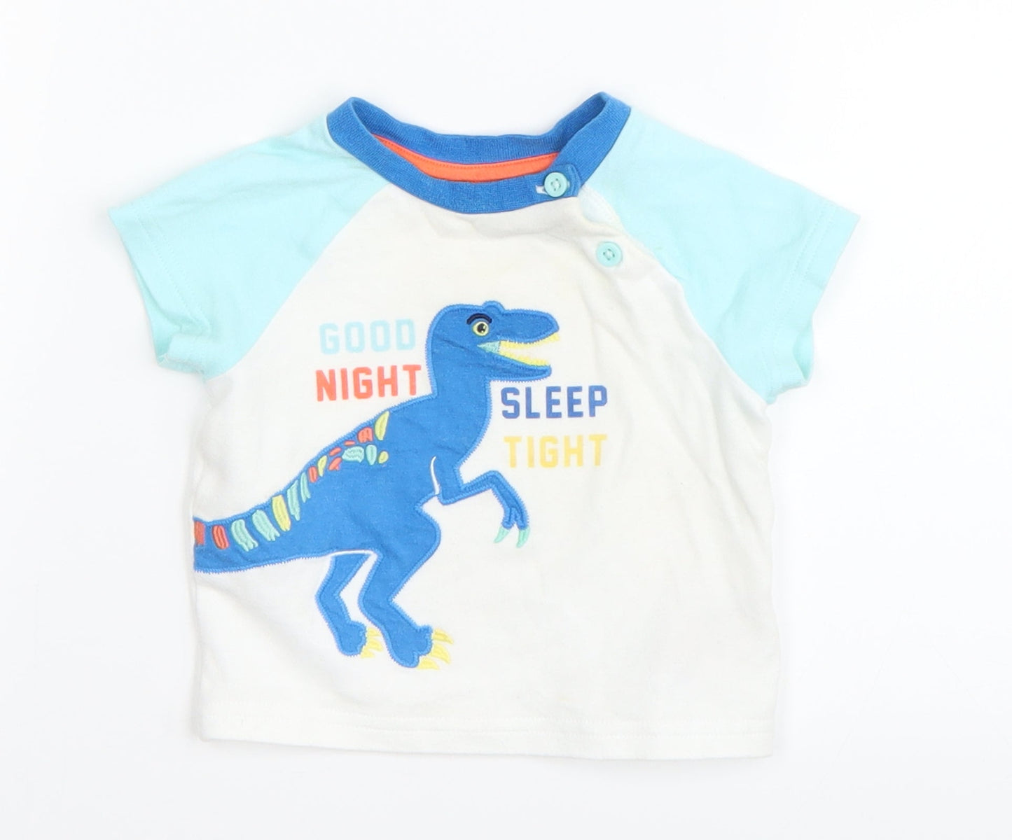 Primark Baby Blue   Basic T-Shirt Size 6-9 Months
