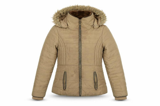F&F Womens Beige   Parka Coat Size M