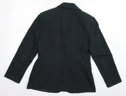Preloved BHS Womens Green   Jacket Blazer Size 12 - Back
