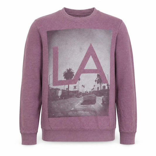 Preworn Mens Purple   Pullover Jumper Size M
