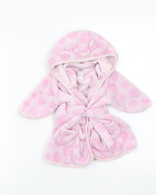 TU Girls Pink Patchwork  Babydoll Gown Size 3-6 Months