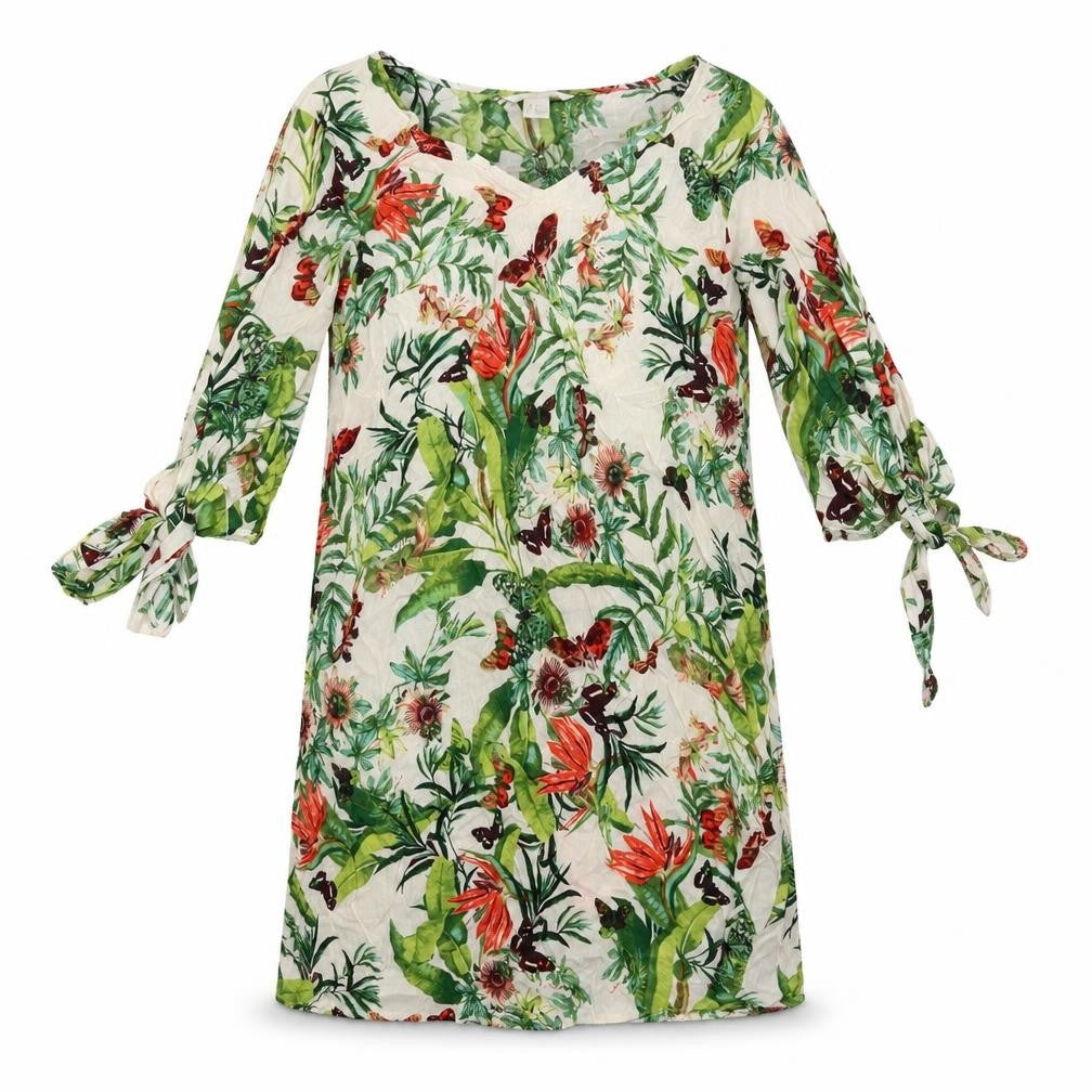 H&M Womens White Floral  Mini  Size 10