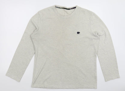 F&F Mens Grey   Pullover Jumper Size L