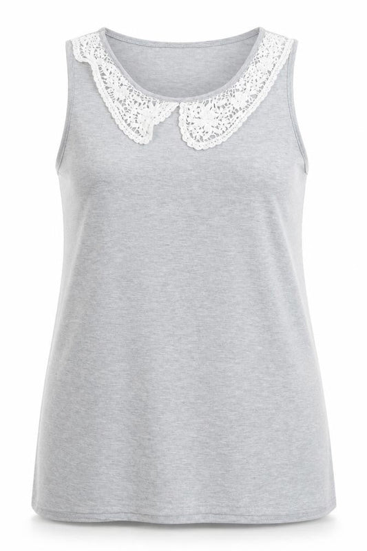 B.You Womens Grey   Tunic Tank Size 14