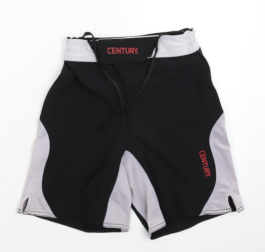 CENTURY Boys Black   Bermuda Shorts Size M
