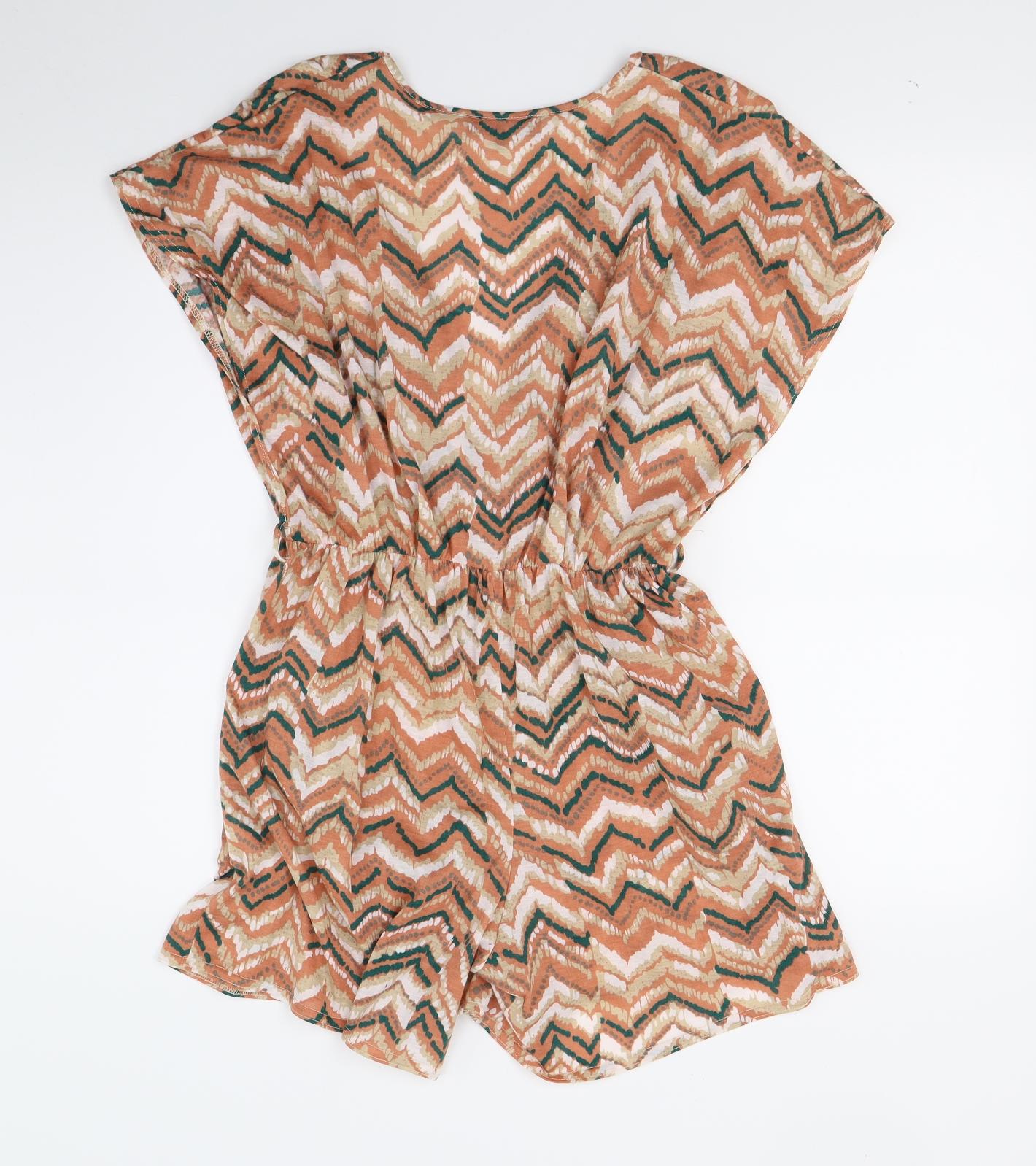 Rare Womens Brown   Shorts One-Piece Size 8