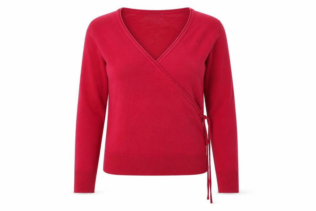 Berkertex Womens Red  Knit Pullover Jumper Size 16
