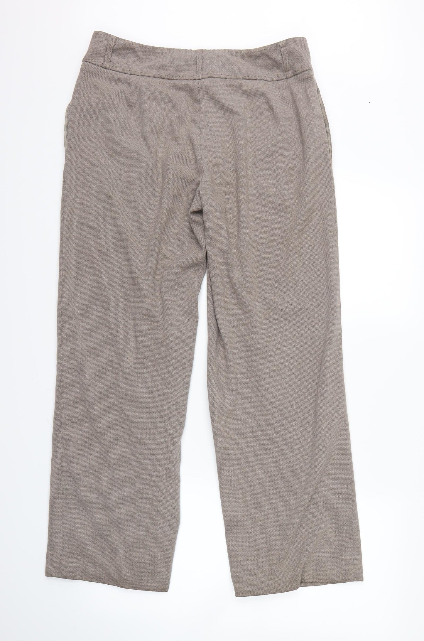 NEXT Womens Brown   Trousers  Size 12 L27.5 in