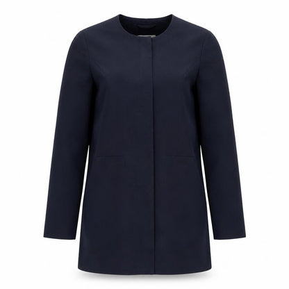 vero monda Womens Blue   Overcoat Blazer Size M
