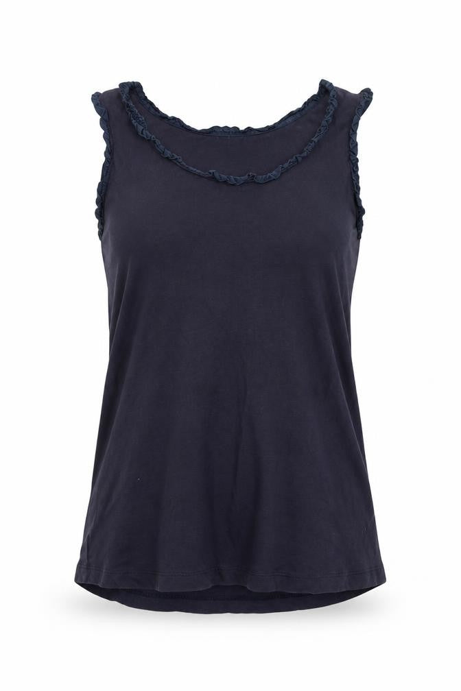 Great Plains Womens Blue   Basic Tank Size XS