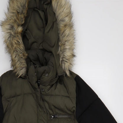 Preloved FB Sister Mens Green   Puffer Jacket Jacket Size S - Detail