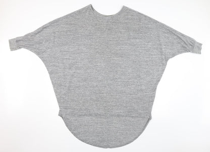 Ladies Look Womens Grey   Pullover Jumper One Size