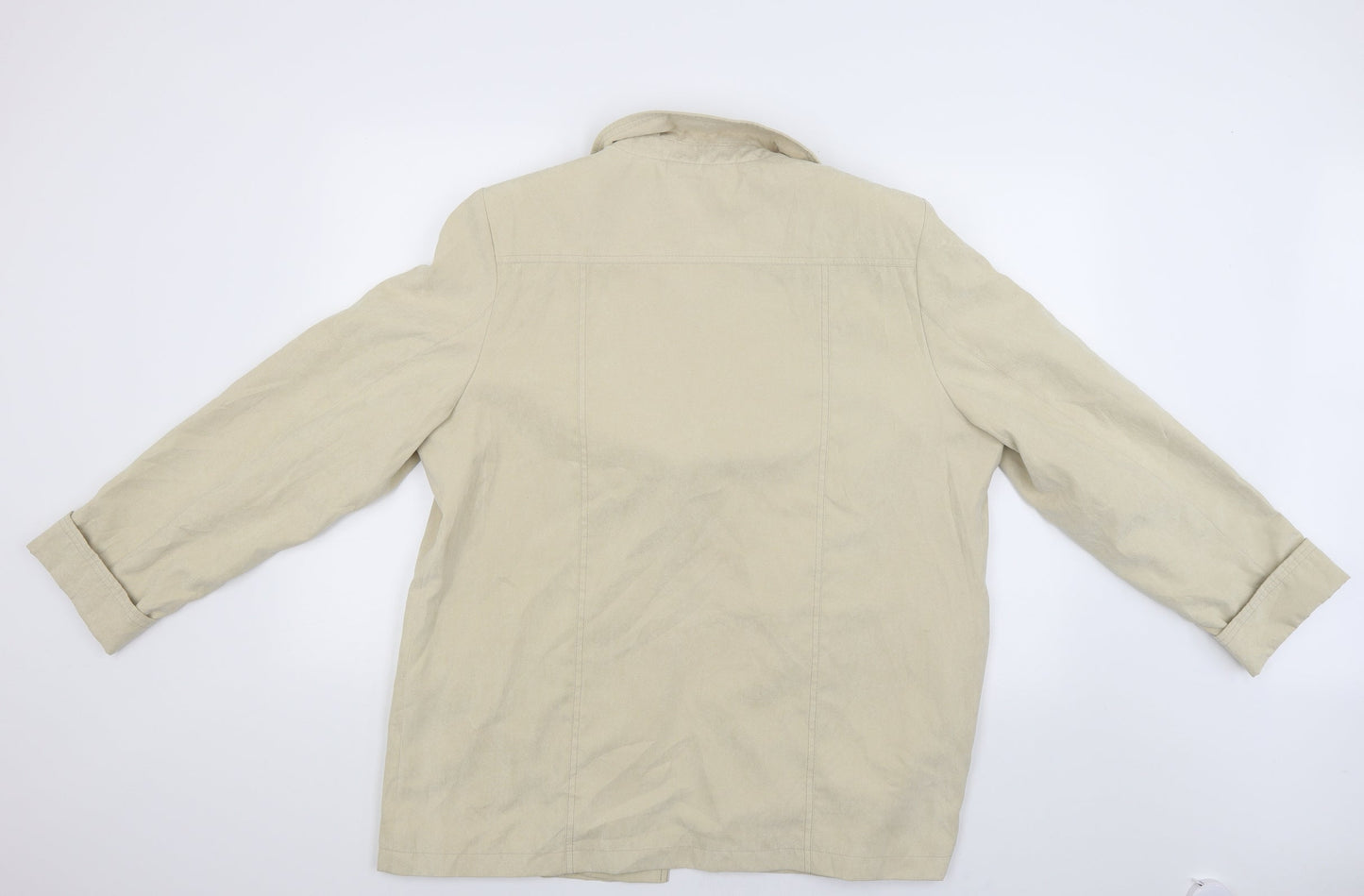EWM Womens Beige   Jacket  Size 16