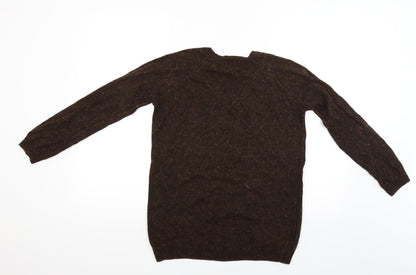 Preloved NEXT Womens Brown   Pullover Jumper Size 10 - Back