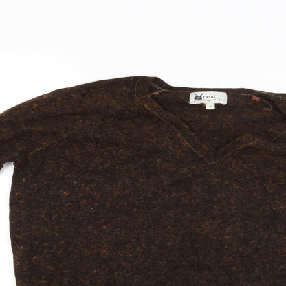 Preloved NEXT Womens Brown   Pullover Jumper Size 10 - Detail