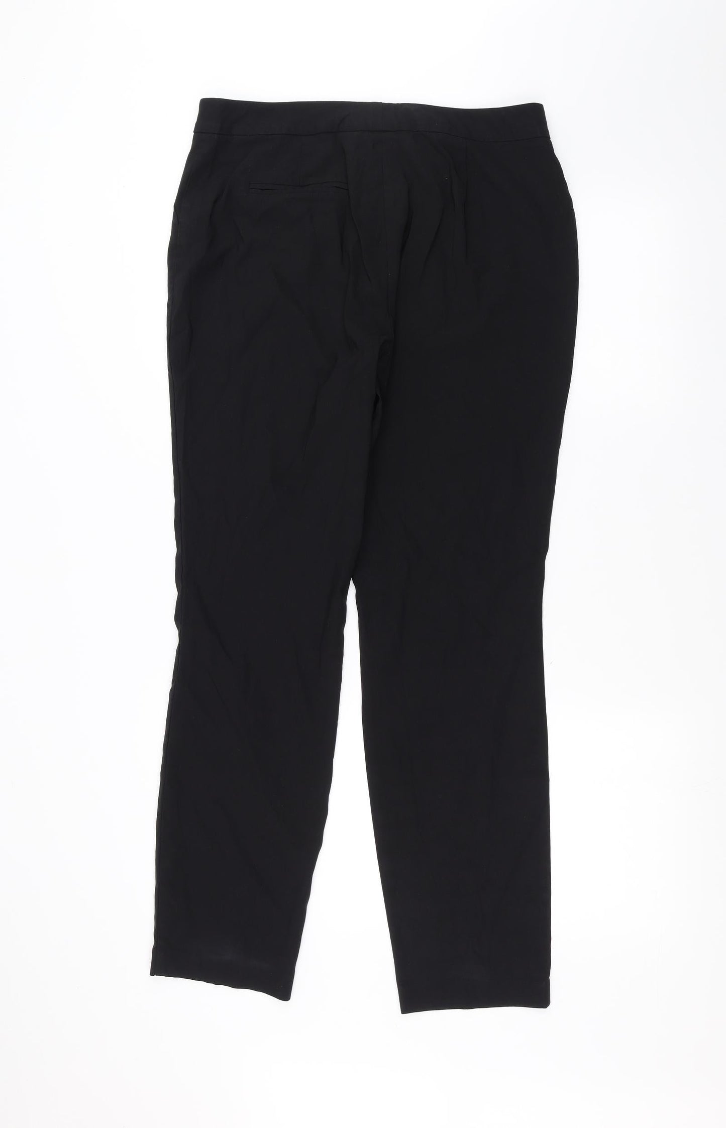 Papaya Womens Black   Trousers  Size 14 L28 in