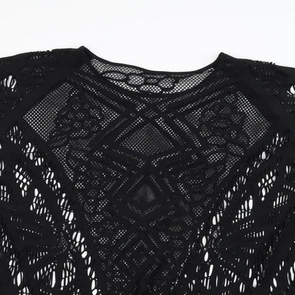 Marks & Spencer Womens Black   Pullover Jumper Size S