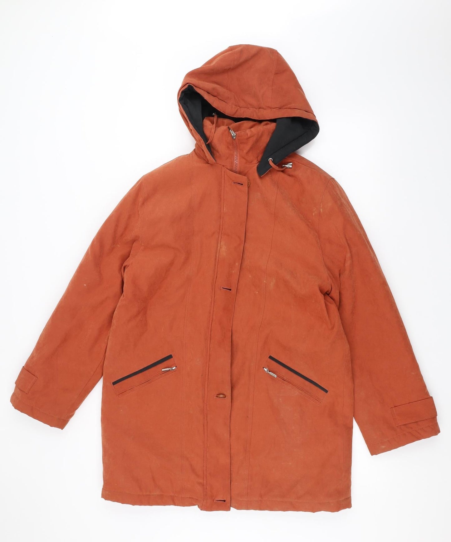 River Oak Womens Brown   Parka Coat Size 12