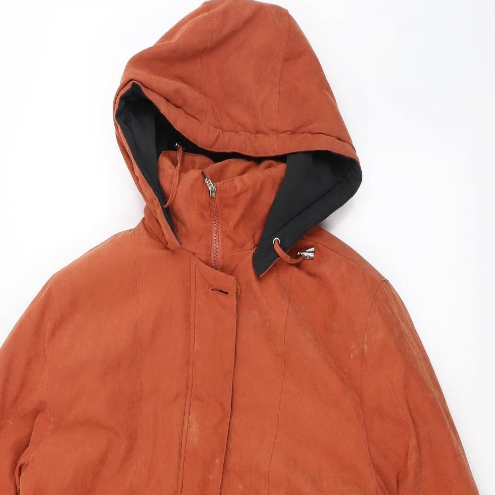 River Oak Womens Brown   Parka Coat Size 12