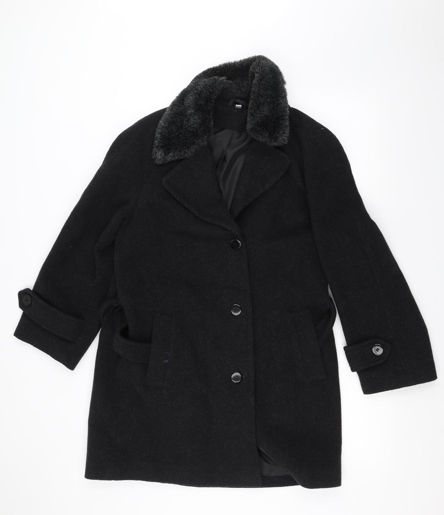 Preworn Womens Black   Jacket  Size 12