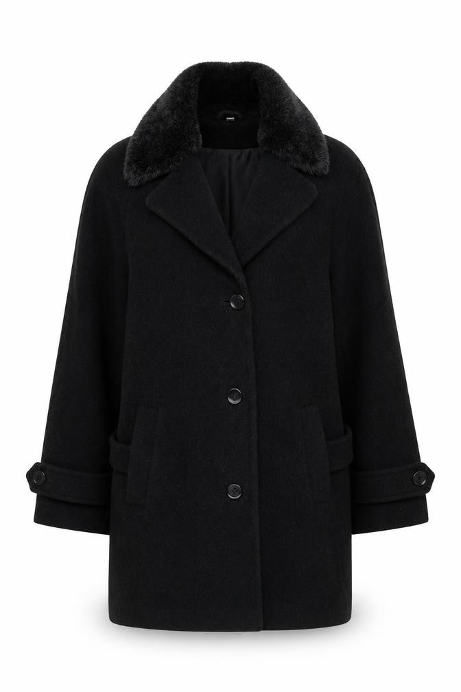 Preworn Womens Black   Jacket  Size 12