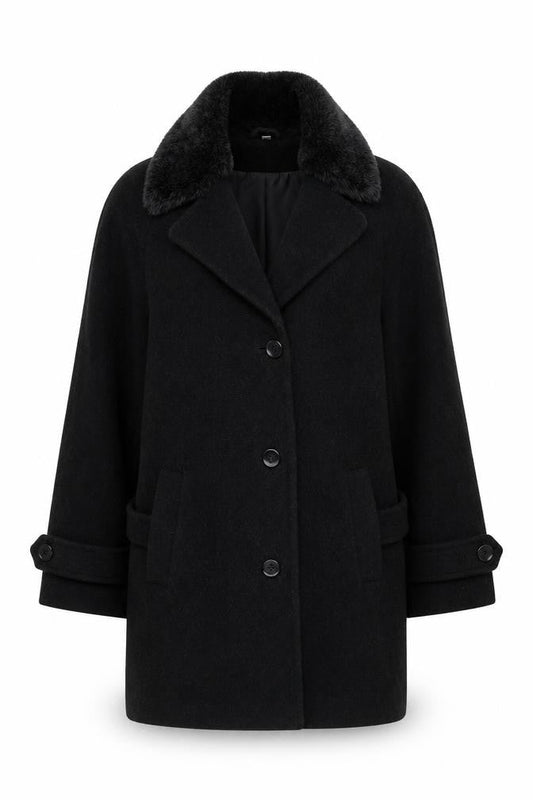 Preworn Womens Black   Jacket  Size 12