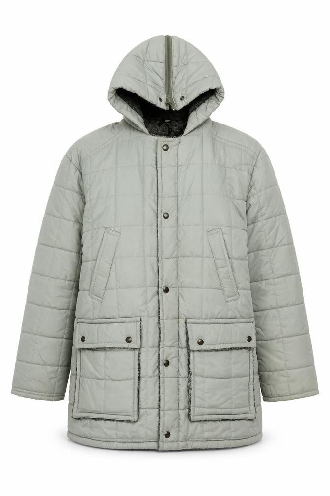 Preworn Womens Green   Parka Coat Size M