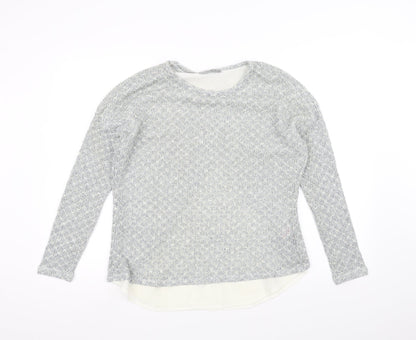 Additional front view of Atmosphere women’s blue jumper, size UK 10