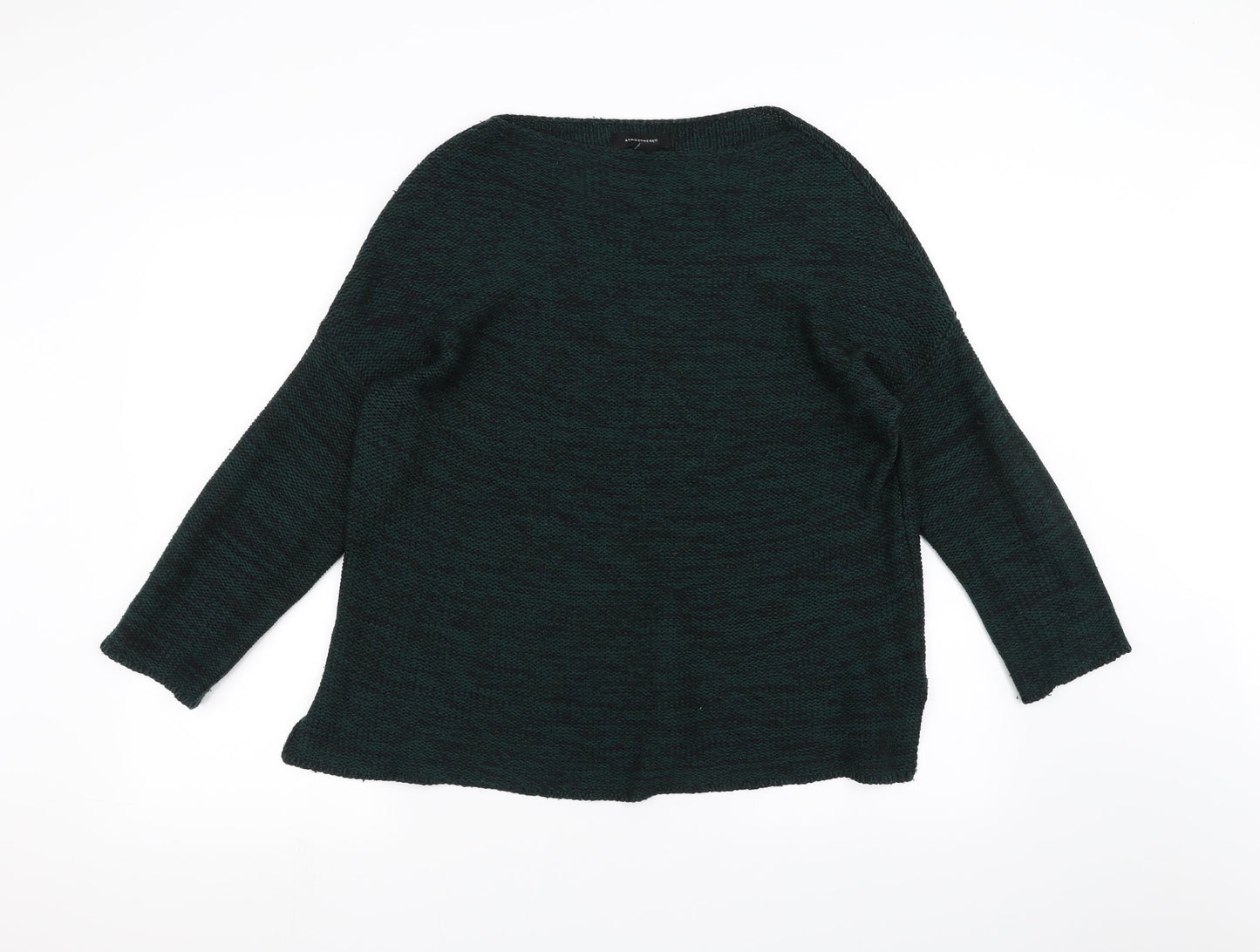 Atmosphere Womens Green  Knit Pullover Jumper Size 12