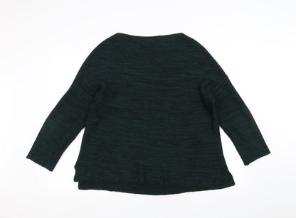 Back view of Atmosphere women’s green knit jumper, size UK 12
