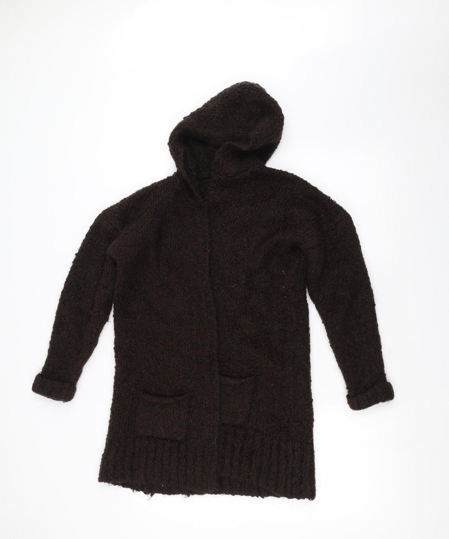 NEXT Womens Brown   Jacket Coatigan Size M