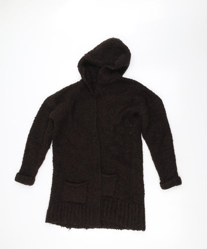Next Womens Brown   Jacket Coatigan Size M