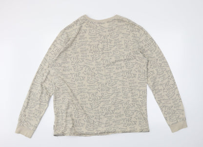 Preloved Disney Womens Beige   Pullover Jumper Size L - Back