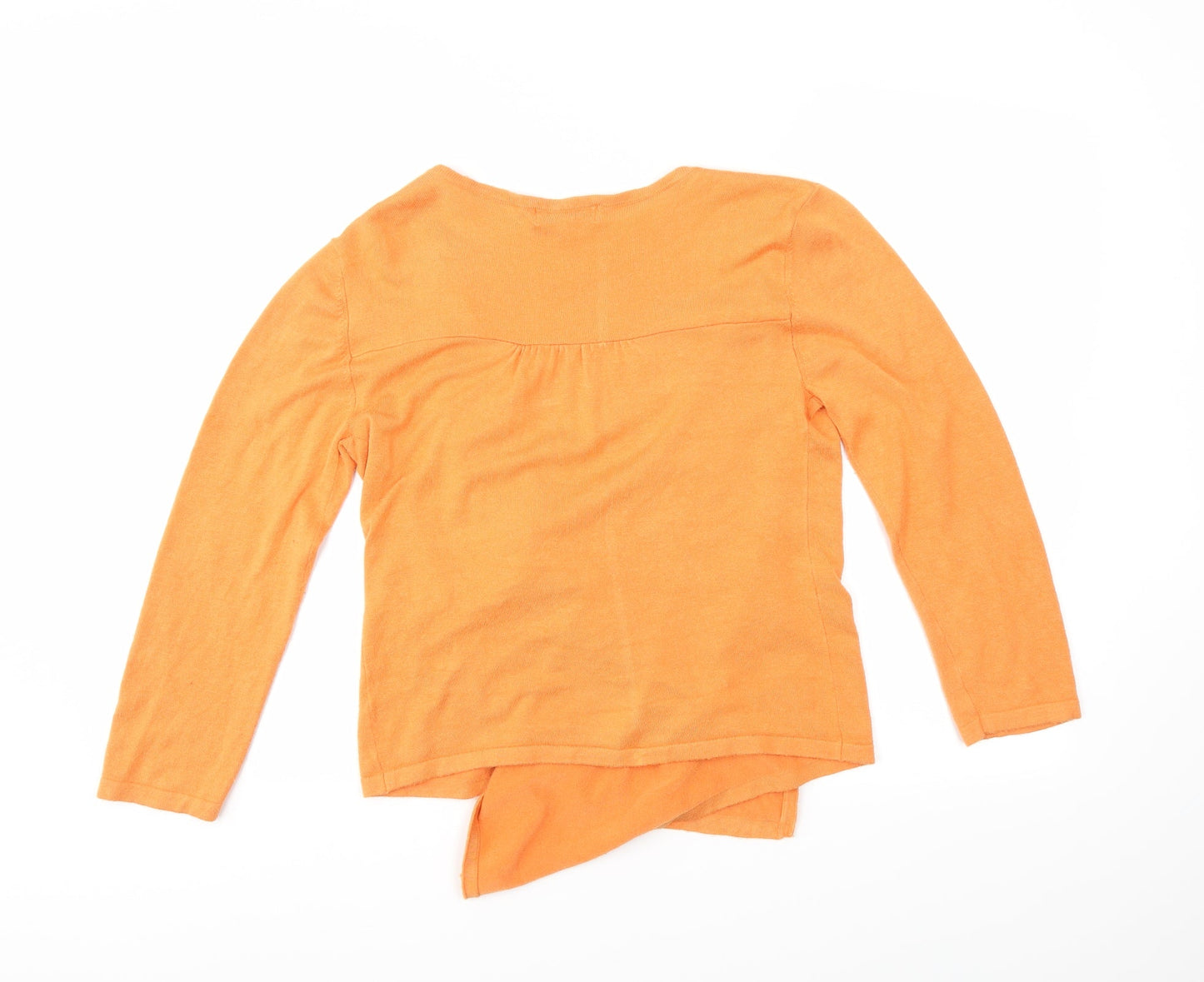 Rocha John Rocha Womens Orange   Wrap Jumper Size 10