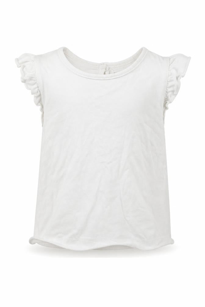 Primark Girls White   Basic T-Shirt Size 18-24 Months