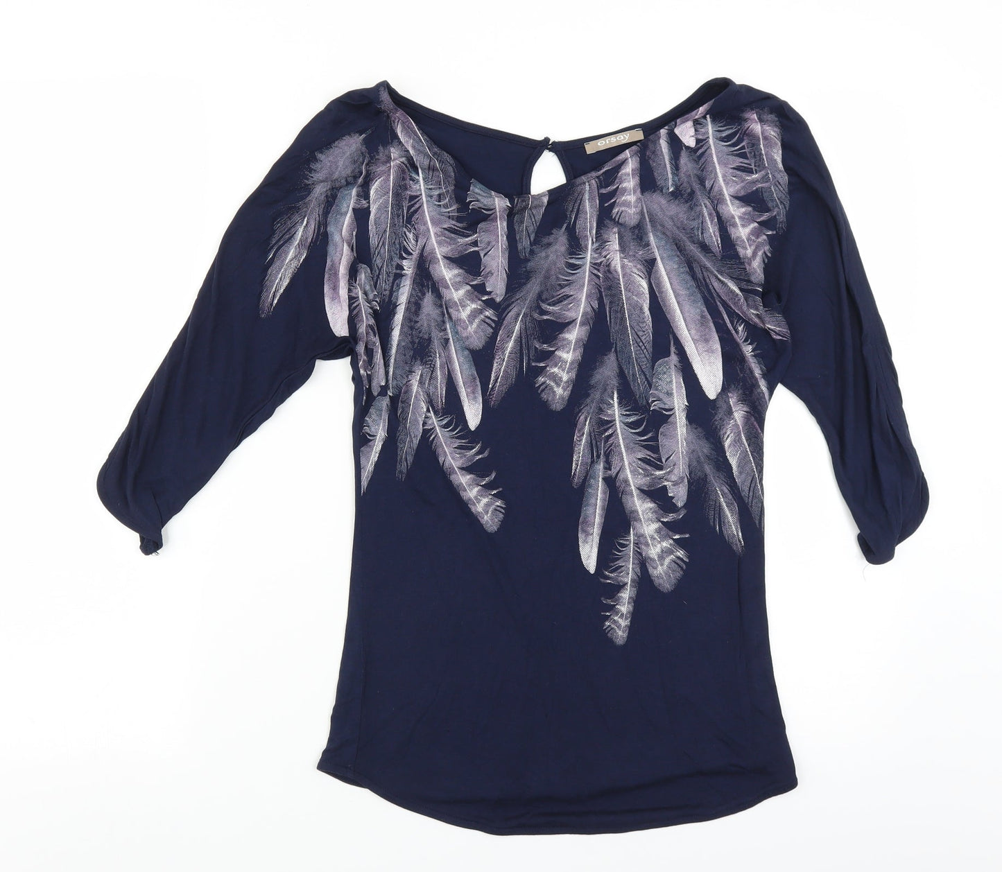 ORSAY Womens Blue   Basic Blouse Size S