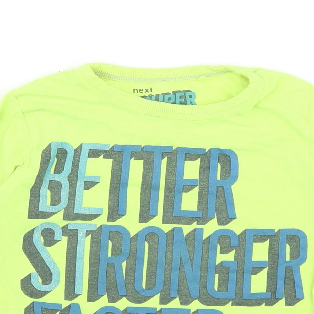 NEXT Boys Green   Basic T-Shirt Size 2-3 Years