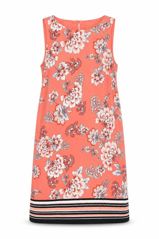 M&Co Womens Pink Floral  Shift  Size 8