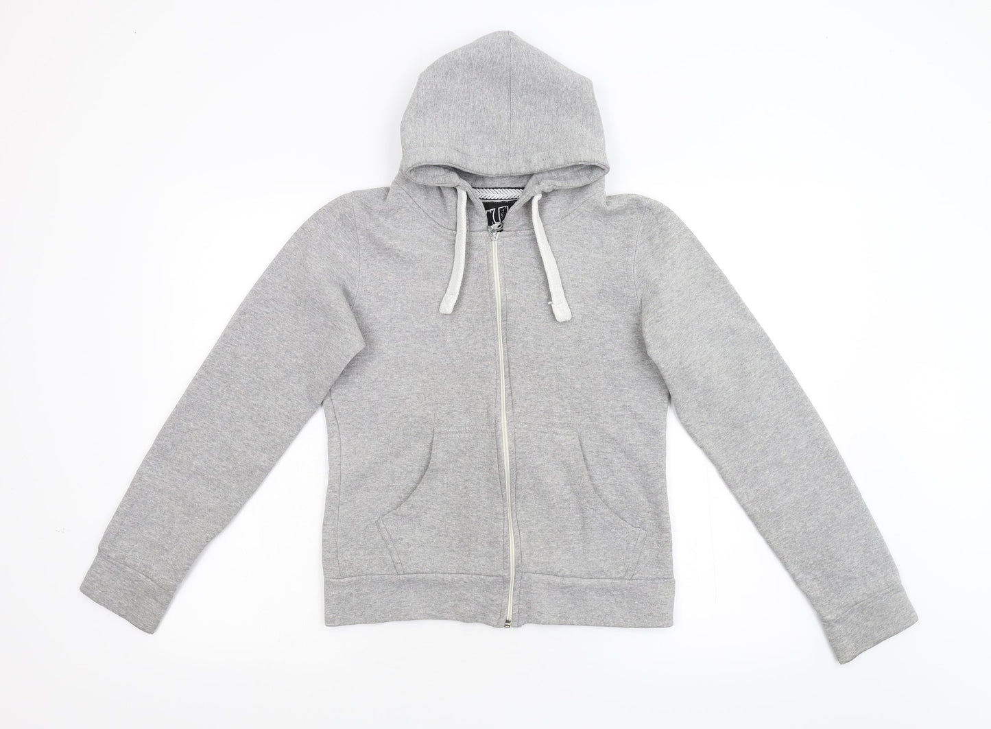 Urban Diva Womens Grey   Full Zip Hoodie Size S