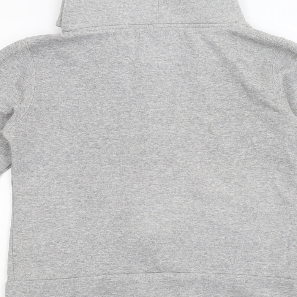 Urban Diva Womens Grey   Full Zip Hoodie Size S
