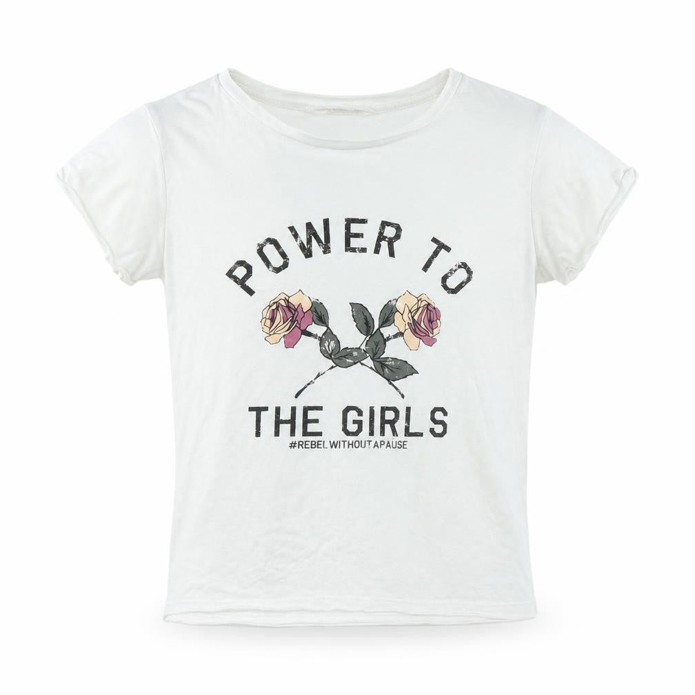 H&M Girls White   Basic T-Shirt Size 12 Years