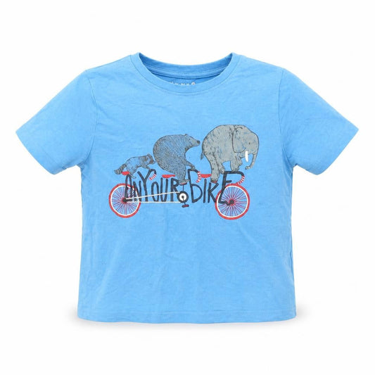 Nutmeg Boys Blue   Basic T-Shirt Size 5 Years  - Animal