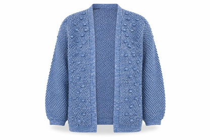 Front view of George girls’ blue jacket, size 13, years