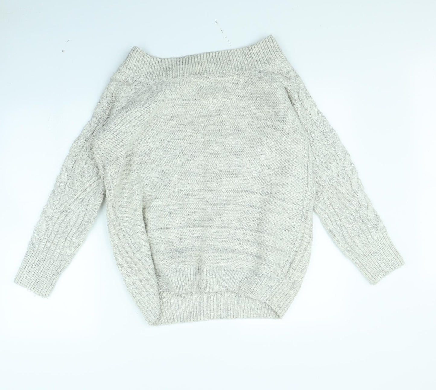 Papaya Womens Grey   Pullover Jumper Size M