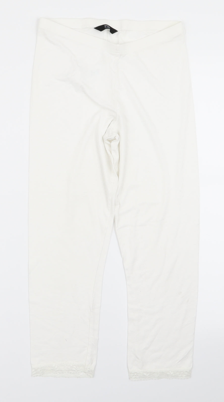 Preworn Womens White   Trousers  Size 8