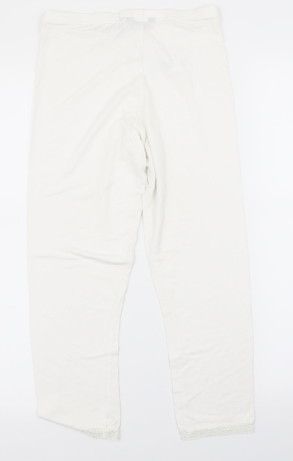 Preworn Womens White   Trousers  Size 8