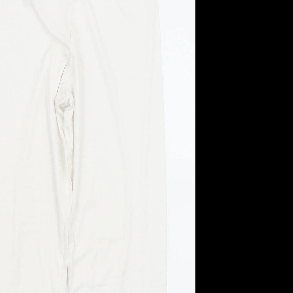 Preworn Womens White   Trousers  Size 8