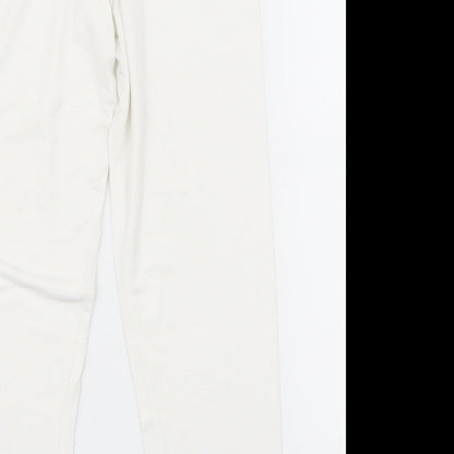 Preworn Womens White   Trousers  Size 8